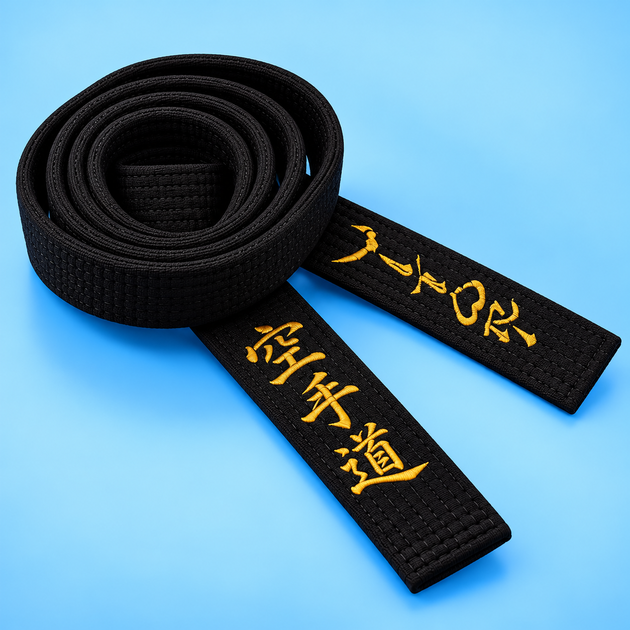 Premium Embroidered Black Belts